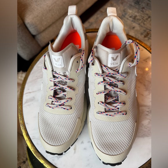 Anthropologie Veja DEKKAN ALVEOMESH NATURAL WHITE Sneakers Trainers - Picture 8 of 12